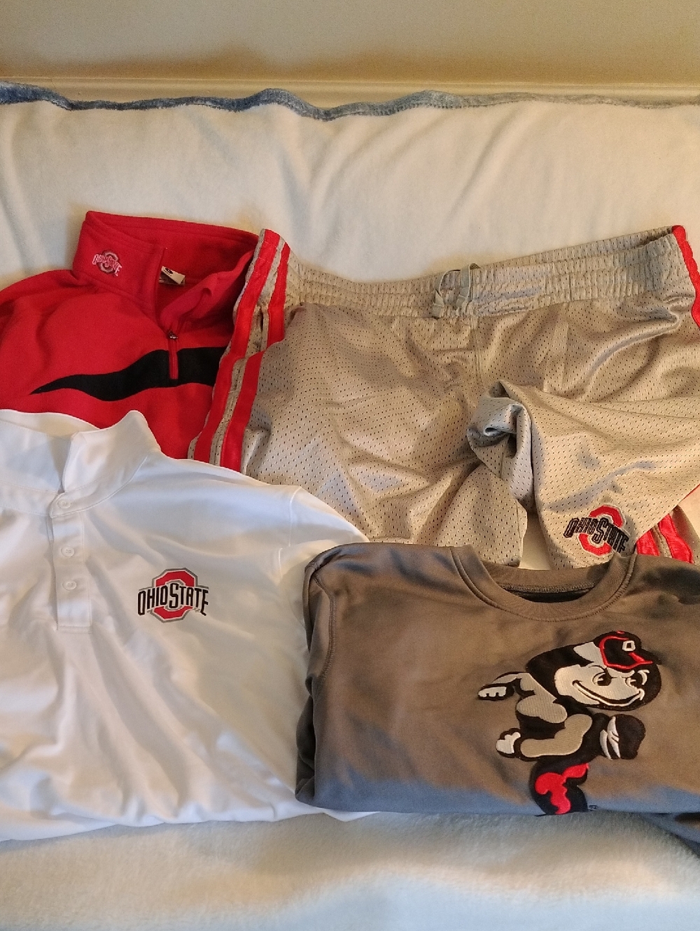 Columbia Varsity Knights Ohio State Shirt Shorts Bundle Men S, L Women's Large R